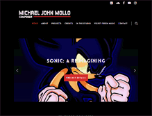 Tablet Screenshot of michaeljohnmollo.com